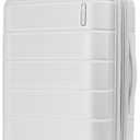 American Tourister Stratum 2.0 Expandable Hardside Luggage with Spinner Wheels, Carry-On, White