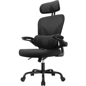 Bigzzia Ergonomic Office Chair with Lumbar Support - High Back Desk Chair, Oversized