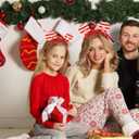 FRCOLOR Hair Decorations Christmas Decorations 9 pcs Christmas Candy hair hoop party hair decoration candy cane hairband Cane Headband Decor