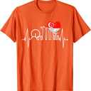 Singapore Skyline Heartbeat Asian Singapura I Love Singapore T-Shirt, L