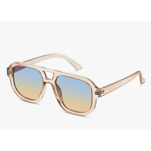 livho Trendy Polarized Square Aviator Sunglasses Women Men Square Eyewear Frame, Retro Sun Glasses for Women Men 2025 Shades
