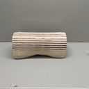 Ergohead 7/8 inchs Thick Kitchen Floor Mat, Nordic Style Design Memory Foam Anti Fatigue Mat, Anti Slip Foot Standing Comfort Mat  Cushion, Waterproof Decor (Yellow Linen Plaid, 17.3" x 39" 0.87")