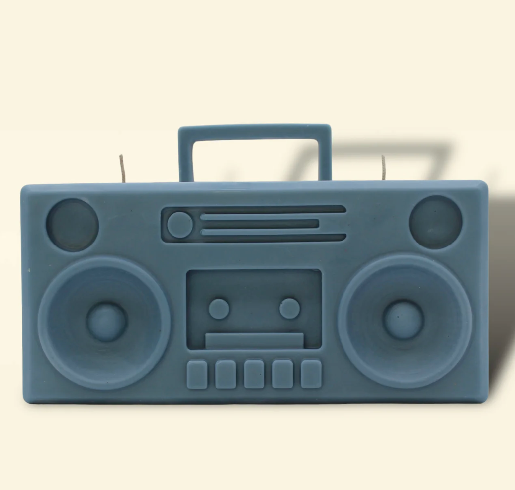 Boom Box Candle 3in 4 Pack