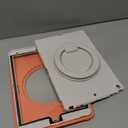 BATYUE Case for iPad 7th/8th/9th Gen 2019/2020/2021: Professional Shockproof 10.2" Cover with Screen Protector, Pencil Holder, 360 Rotating Stand  Kid-Friendly, Orange