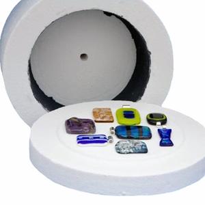 Large Microwave Kiln for Glass Fusing