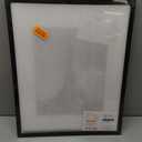 upsimples 16x20 Picture Frame, Display Pictures 11x14 with Mat or 16 x 20 Without, Wall Hanging Poster Frame, Black, 1 Pack