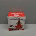 3 Tier Chocolate Sauce Fountain Machine, Detachable Tray Mini Electric Chocolate Fondue Fountain, Fountain Machine for Cheese/Chocolate Sauce, Easy Cleaning, for Party, Gathering, Wedding, 17-Ounce