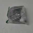 Cinpode Ribbon Shoulder Bag, Small Leather Crossbody Bags Crescent Hobo Handbag Designer Purse with Adjustable Strap, Black