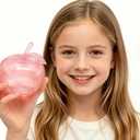 Pink Apple Squishy, Slow Rising Squishy Apple, Stress Relief Gifts, Apple Squishy Toy for Kids Adults Anxiety Relief Party Favors Classroom Prizes
