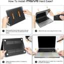 MOSISO Compatible with MacBook Air 13 inch Case M5 2026 M4 2025 M3 M2 2024-2022 A3449 A3240 A3113 A2681,Hard Shell&Keyboard Cover&Screen Film&Pouch for MacBook Air 13.6 inch Case, Burgundy