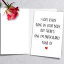 2 x Valentines Day Gifts for Him, Valentines Card for Men Husband Boyfriend, Men Valentine's Gifts, Boyfriend Valentines Day Gift (QQ-155)