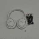 BERIBES Bluetooth Headphones Over Ear, 65H Playtime and 6 EQ Music Modes Wireless Headphones with Mic, HiFi Stereo Foldable Lightweight Headset, Deep Bass for Home Office Cellphone PC Etc.(White)