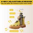 Jadkysarh Boot Stretcher Women Men, Professional Shoes Stretcher Adjustable Boot Widener for Sneakers Leather Shoes (Large)