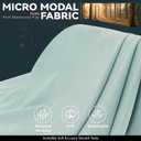 Ultra Soft Micro Modal Boxer Briefs Mens, Breathable Underwear for Men with Fly Opening, 4 Pack