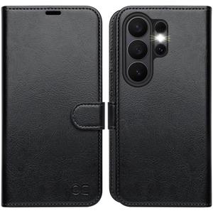 OCASE Compatible with Samsung Galaxy S26 Ultra Wallet Case, PU Leather Flip Folio Case with Card Holders RFID Blocking Kickstand [Shockproof TPU Inner Shell] Protective Phone Cover 2026, Black
