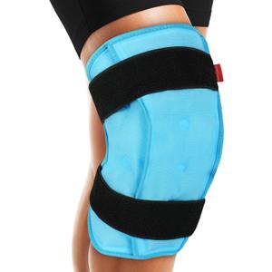 Comfytemp 3D Knee Ice Pack Wrap for Injuries Reusable Gel, FSA HSA Eligible, Knee Cold Pack Physical Therapy for Leg Pain Relief, Replacement, Arthritis, Muscle Recovery, After Surgery Gift, Women Men