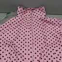 Tankaneo Womens Zip Up Cropped Jackets Polka Dot Oversized Jackets Spring Lightweight Trendy Casual Coats L