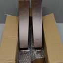 La Vane 12 inch / 30cm Solid Wood Furniture Legs Set of 4, Walnut Square Pyramid Replacement Feet for Couch Sofa Armchair - Mid-Century Modern with Pre-Drilled 5/16 inch Bolt & Metal Mounting Plates