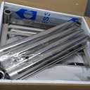 Free Standing Stainless-Steel Single Bowl Commercial Restaurant Kitchen Sink Set w/Faucet, Prep & Utility Washing Hand Basin w/Storage Shelve, laundry tub for Indoor Outdoor (22in)