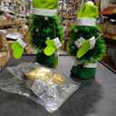 Chunful 2 Pcs Mini Furry Christmas Tree Table Centerpiece Decoration Small White Xmas Tree Tabletop Ornaments for Holiday Christmas Kitchen Home DIY Decorations