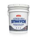 Ames Maximum Stretch - Waterproof Sealant Membrane - Perfect For Roofing, Repairs, Concrete, EPDM & Wood - Liquid Rubber Sealer - Up To 650% Elastic - Made in USA, White, 4.6 Gallon (Pack of 1)