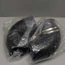 Kingdder 2 Pcs 4" 90 Degree Elbow Dust Collection Hose Fittings Include Connect Elbow and Metal Hose Clamps Rubber Flex Cuff Coupler for Woodworking Dust Collection Fittings Collector Accessories