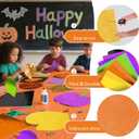 30 Pack Metallic Glitter Cardstock Paper Sheets, Color Foil Mirror Shimmering Paper 250gsm/92lb For Arts and Crafts, Decorative, Weddings & Birthdays Invitations (Halloween, 128 Inch)