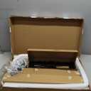 Floor TV Stand for 27-65 inch LED Screen Adjustable TV Stand with Mount Swivel Floor Televisions Stand with Tempered Glass Base for Corner Bedroom Living Room Max VESA 400x400mm