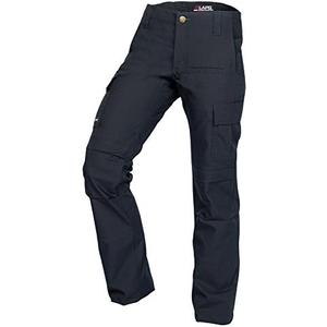LAPG Women's Gear Stretch Tactical Pants, Low Rise, Slim Fit, 7-Pocket Durable Flex Cargo Outdoor, Hiking & Work Pants Medium