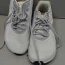 AOV Wide Toe Box Shoes Women Arch Support Walking Shoes Plantar Fasciitis Orthotic Tennis Sneakers (White grey, 10 Wide)