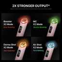 medicube Booster Pro X2™ - 7 IN 1 Glow Beauty Device, 2X Glow Care, White