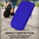 Orzly Carrying case for Switch Switch Console 1st Gen Consoles - Midnight Blue Protective Hard Portable Travel caseGIFT BOXED