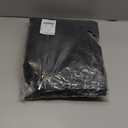 NICETOWN Pitch Black Solid Thermal Insulated Grommet Blackout Curtains/Drapes for Bedroom Window (2 Panels, 42 inches Wide by 63 inches Long, Black)