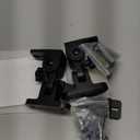 BS-218pro Universal Speaker Wall Mount for Small Speakers ,Vertical 120, Horizontal 180Adjustment,Hold up to 30lbs,Compatible with Bose, JBL, KEF, Klipsch, Sony & Others(2 Packs Black)