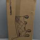 VIVOSUN Collapsible Folding Wagon, 350 lb Load-Bearing Outdoor Utility Cart with Silent Universal Wheels, Cup Holders &Side Pockets, Adjustable Handle, for Camping, Garden, Sports, Picnic, Shopping, (Blue)