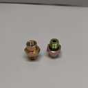 Transmission Cooler Oil Tube Connector Kit Compatible with Ford F-250 F-350 F-450 F-550 Super Duty 6.8L & 7.3L 1999-2004 (Thread 5/8-18UNF)