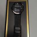 Smart Watch for Men Answer/Make Call for Android iPhone, 1.43" AMOLED HD Screen Mens Luxury Watch, 400mAh Heavy Duty Smartwatch Heart Rate Blood Oxygen Blood Pressure Sleep Monitor Pedometer, 2 Straps (Black)