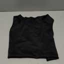 Mens Compression Shirt Slimming Body Shaper Vest Workout Tank Tops Abs Abdomen Undershirts (4X-Large, Black)