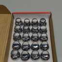 Sposuit M12x1.25 Lug Nuts - Replacement for 2013-2024 Infiniti Q50, 2008-2015 G37, 2014-2024 QX60, 2013-2024 QX50 - OEM Factory Style Mag Seat Chrome Lug Nut with Washer(20 Pcs)