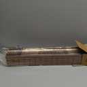 LazBlinds No Drill Bamboo Roman Shades, 29" W x 48" H, Malay Umber