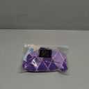 KOOLTAIL Small Dog Sweater, Knit Turtleneck Cold Weather Dog Sweaters for Medium Large Dogs,Soft Diamond Plaid Pullover Knitwear Pet Winter Warm Clothes,Pet Coat Puppy Sweater for Girls Boys,Purple S