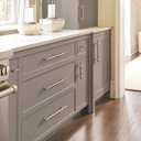 Amerock | Cabinet Pull | Golden Champagne/Polished Chrome | 5-1/16 inch (128 mm) Center-to-Center | London | 10 Pack | Drawer Pull | Drawer Handle | Cabinet Hardware