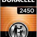 Duracell CR2450 Lithium Battery, 1 Count (Pack of 1), Coin Battery for Key Fob, Car Remote, Watch, and Other Devices, CR2450 Lithium 3 Volt (3V) Cell