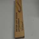 2 Pieces Dryer Vent Cleaner Kit Compatible with Most Vacuum Cleaner, Dryer Lint Brush and Vacuum Hose Attachment with Universal Connector, Quickly Lint Remover (Blue)