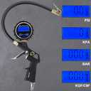 Hausse Heavy Duty Compressor Accessory Kit - Digital Tire Pressure Gauge with Inflator, Blow Gun and Hose Fittings, 1/4" NPT Air Tool Kit