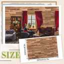 Flutesan 24 Pcs Miniature Dollhouse Wallpaper and Flooring Peel and Stick Mini DIY Self Adhesive Dollhouse Accessories 8.27 x 11.69 Inch (Classic Style)
