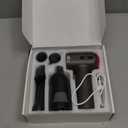 KMM Handheld Car Vacuum Cleaner, 4 in 1 Vacuum Cleaner 16000Pa Air Duster, 3-Speed Adjustable 120W High Power Vacuum Cleaner with LED Light and Multi-Nozzles for Car, Home, Office, Pet (Gray)