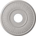 15 3/4"OD x 3 7/8"ID x 3/4"P Berkshire Ceiling Medallion (Fits Canopies up to 7")