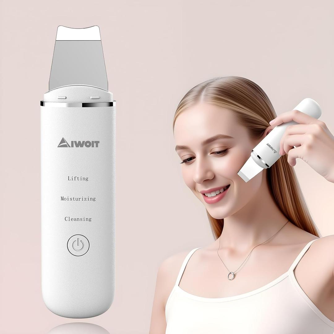 Scrubber for Skin Care Blackhead Remover Face Spatula Black Head Removal Pore Cleaner Tools for Facial Deep Cleansing