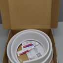 3.8'' High Shower Threshold Water Dam Collapsible 70IN Shower Water Splash Guard for Shower Water Blocker for Wet and Dry Separation Bathroom and Kitchen (70 Inch)